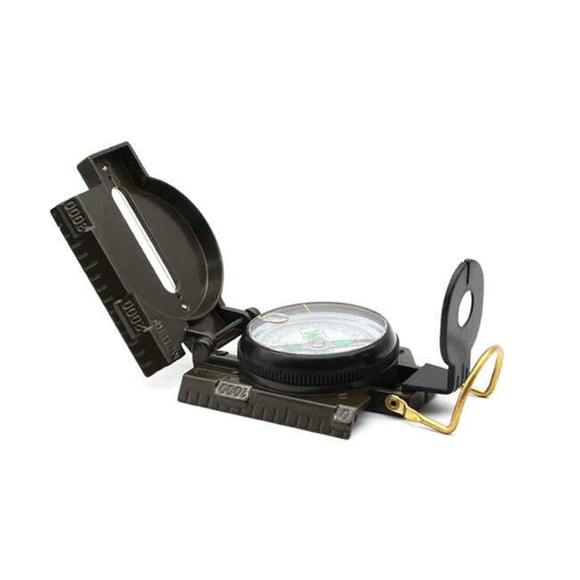 WARAGOD Turistický kompas Escape, army green
