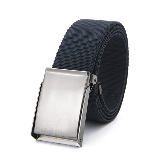 WARAGOD Uroboros Elastic Belt, Navy Blue