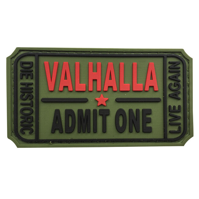 WARAGOD Valhalla Admit PVC Patch, Green