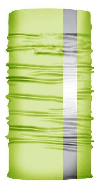 WARAGOD Värme Multifunctional Scarf, Fluorescent Yellow