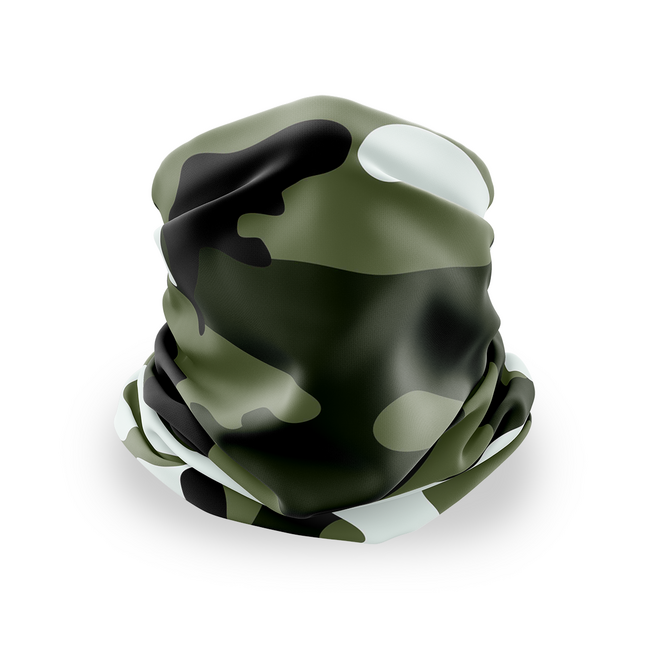 WARAGOD Värme Multifunctional Scarf, Green Metro