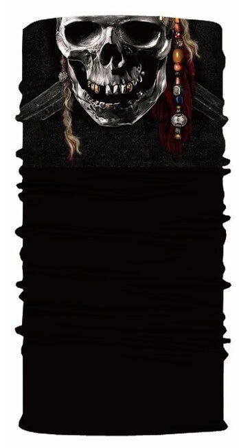 WARAGOD Warme Multifunctional Scarf Pirate Skull