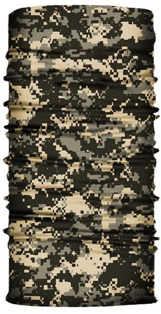 WARAGOD Värme Multifunctional Neck Gaiter, Woodland Digital Light