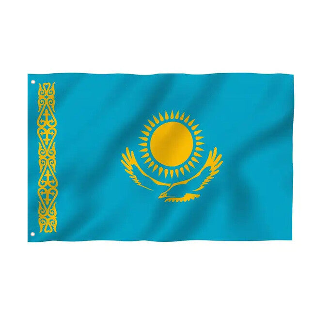 WARAGOD KazakhTent Flag 150x90 cm