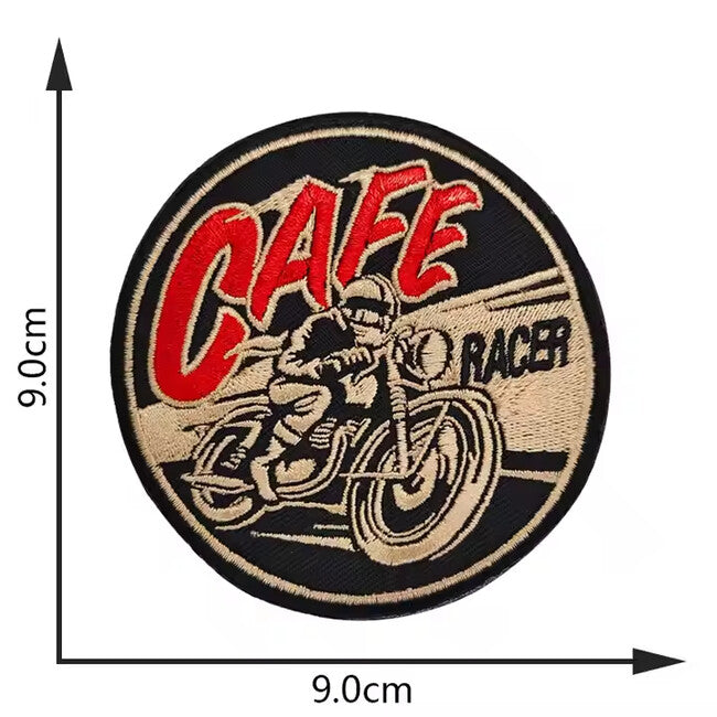 WARAGOD Cafe Racer Embroidered Patch