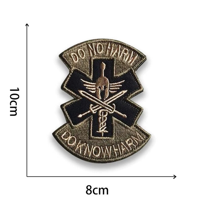 WARAGOD Do No Harm The Vintage Totem Legion Symbol 02 Embroidered Patch