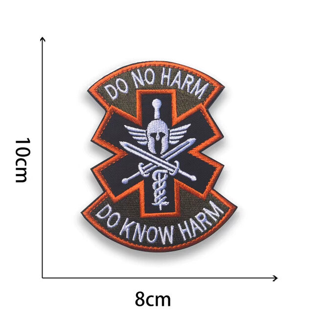WARAGOD Do No Harm The Vintage Totem Legion Symbol 04 Embroidered Patch