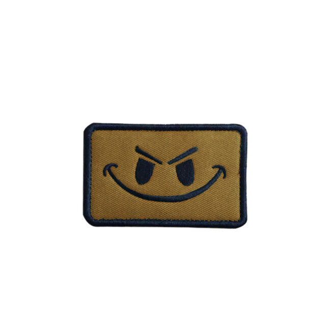 WARAGOD Embroidered Patch Emoticon, Coyote