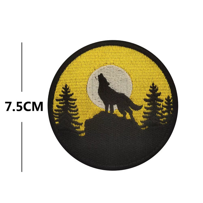 WARAGOD Happy Camper Embroidered Patch 06