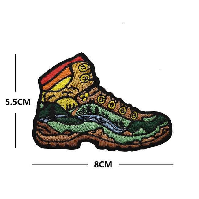 WARAGOD Happy Camper 07 Embroidered Patch