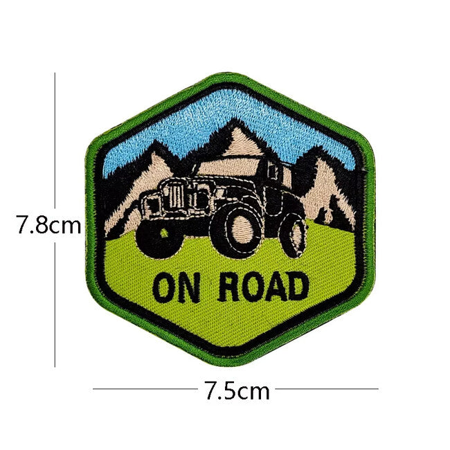 WARAGOD Mountain Camping 06 Embroidered Patch