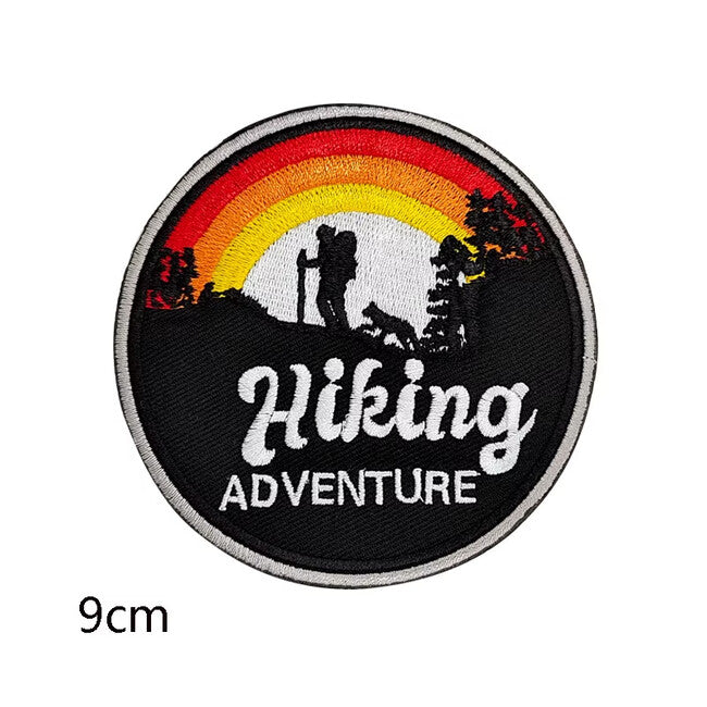 WARAGOD Mountain Camping 08 Embroidered Patch