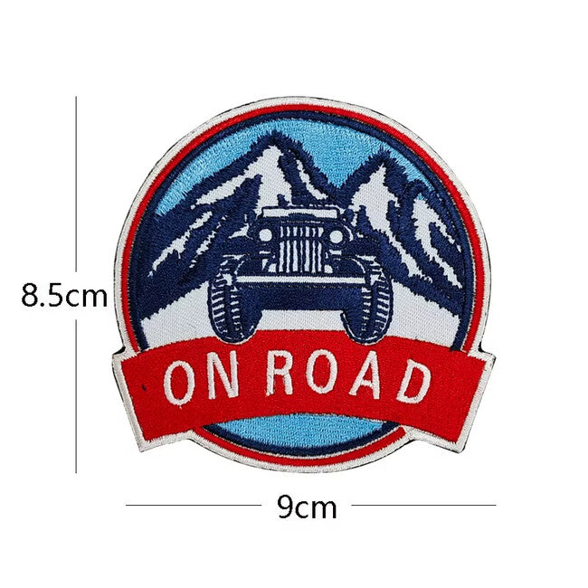 WARAGOD Mountain Camping 09 Embroidered Patch