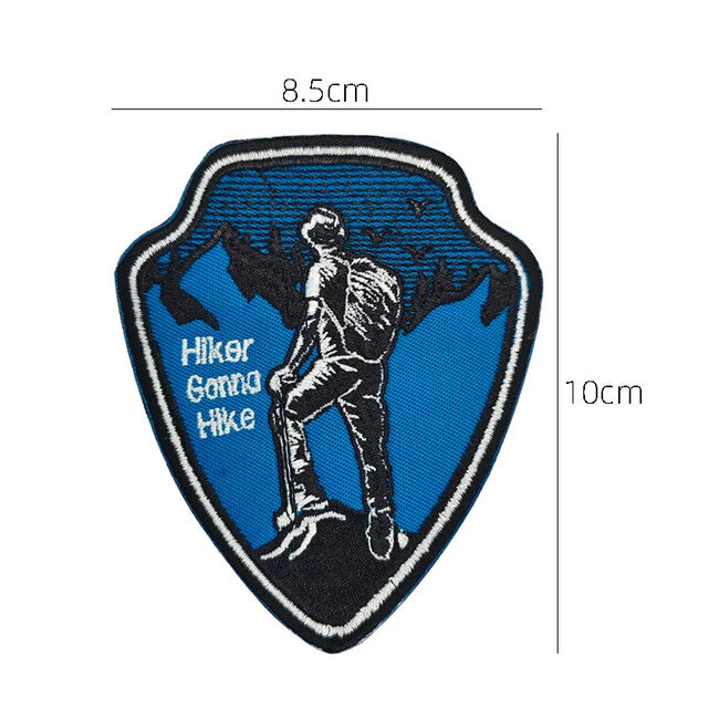 WARAGOD Mountain Camping Embroidered Patch 11