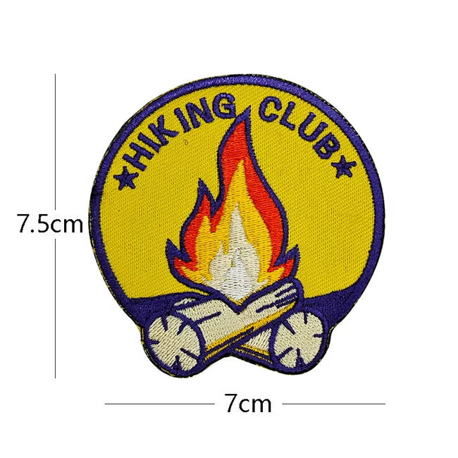 WARAGOD Mountain Camping 12 Embroidered Patch