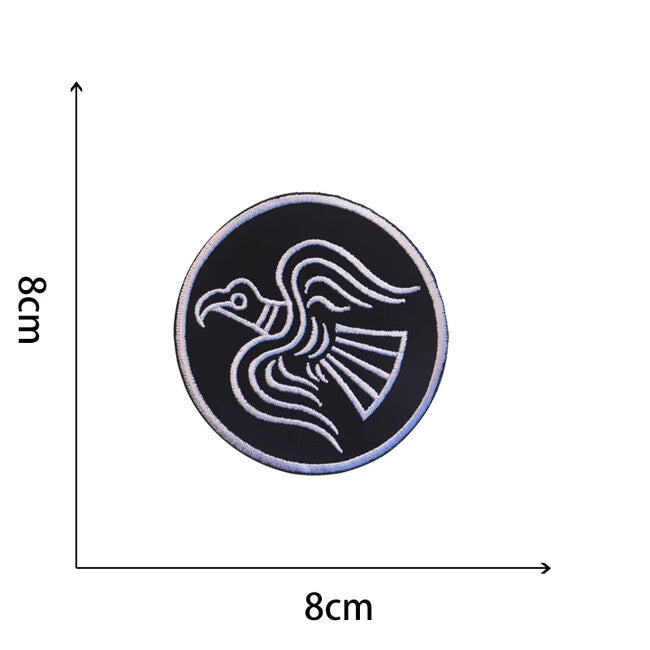 WARAGOD Northern Europe Viking 04 Embroidered Patch