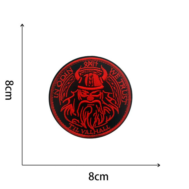 WARAGOD Northern Europe Viking 05 Embroidered Patch