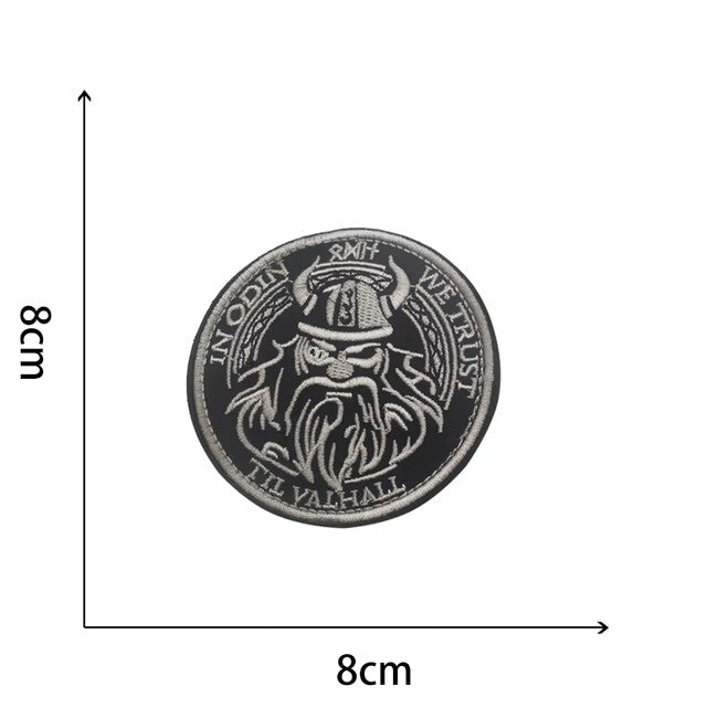 WARAGOD Northern Europe Viking 06 Embroidered Patch