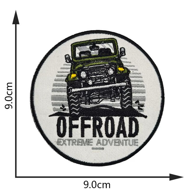 WARAGOD Off Road Extreme Adventure Embroidered Patch