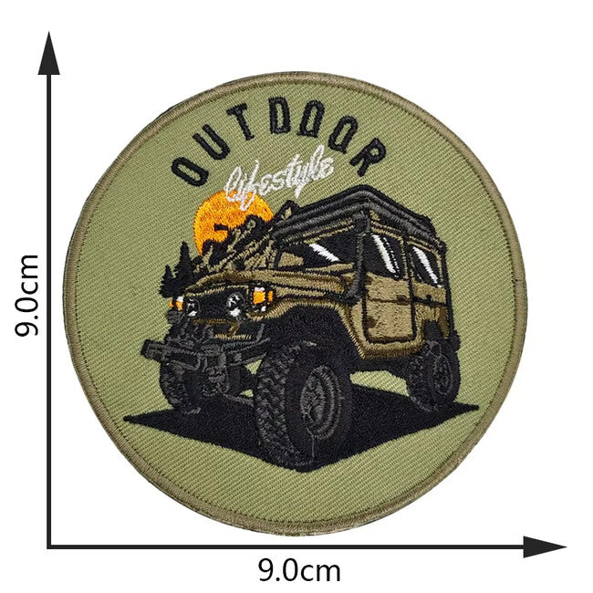 WARAGOD Embroidered Patch Outdoor Lifestyle