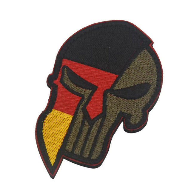 WARAGOD Punisher Embroidered Patch, Germany