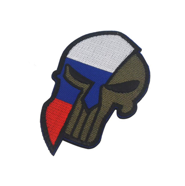 WARAGOD Punisher Embroidered Patch, Russia