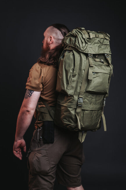 WARAGOD Soldat Assault XL σακίδιο πλάτης 65L, λαδί