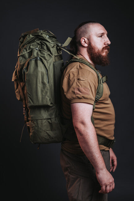 WARAGOD Soldat Assault XL σακίδιο πλάτης 65L, λαδί