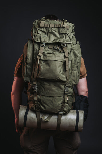 WARAGOD Soldat Assault Σακίδιο Πλάτης 65L, Μαύρο