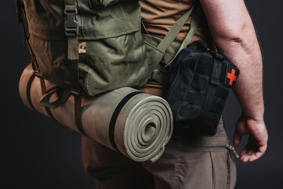 WARAGOD Soldat Assault Σακίδιο Πλάτης 65L, Μαύρο