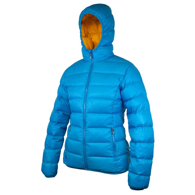 Warmpeace Tacoma Lady Jacket, Ocean/Nugget Gold