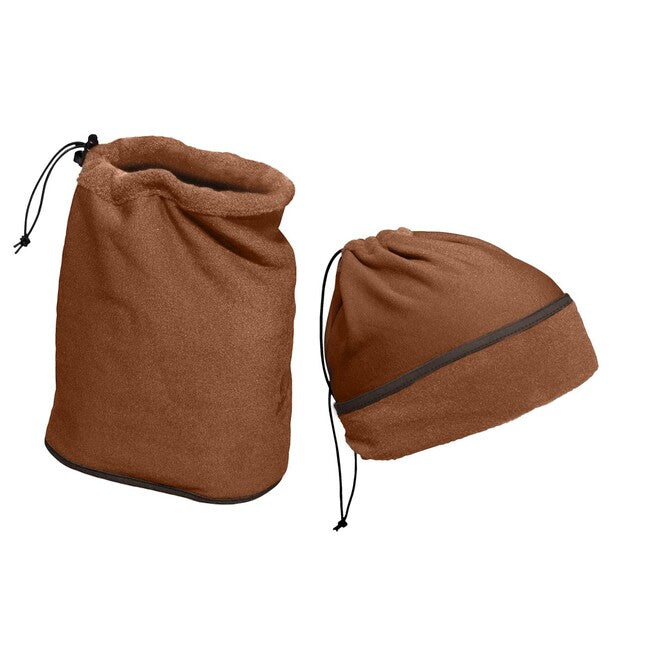 Warmpeace Powerstretch Neck Gaiter, Rubber Brown