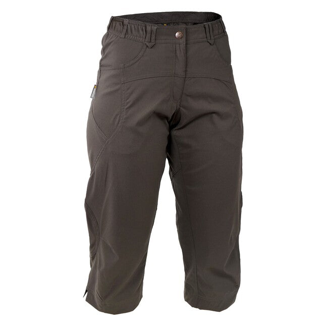 Warmpeace Flash 3/4 Pants Lady 4 L, Black Coffee