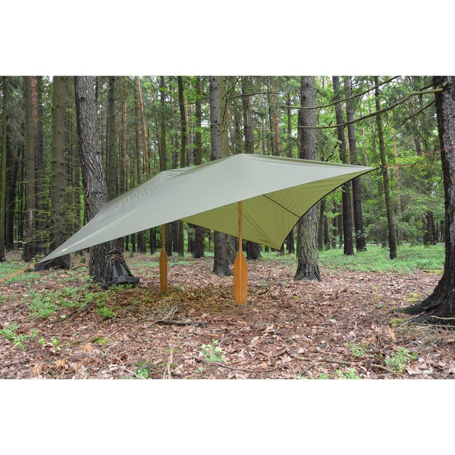 Warmpeace Shelter Tarp, Olive Green