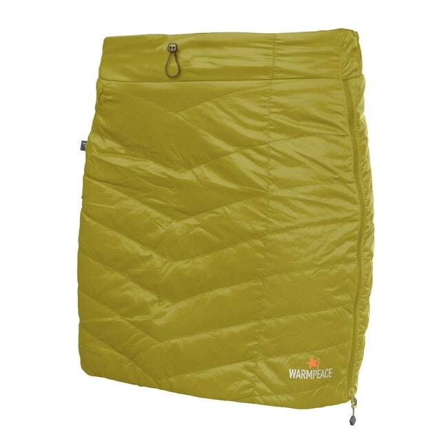Warmpeace Shee Skirt, Mustard/Brown