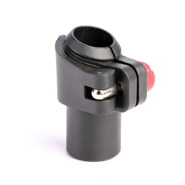 Warp ND - flip-lock mechanika FL-14, čierne telo/čierna plastová páčka/červená matička, priemer 16mm