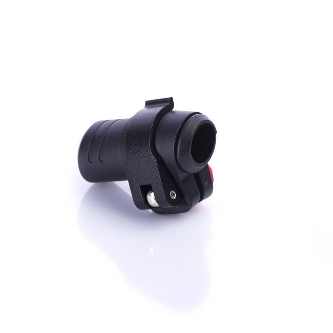 Warp ND - flip-lock mechanika FL-17 čierny plast/čierna alu páčka/červená matička, pre priemer 16mm