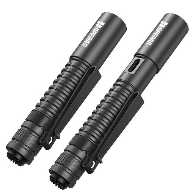 Speras EST MIC Tactical Contact LED Flashlight, Black