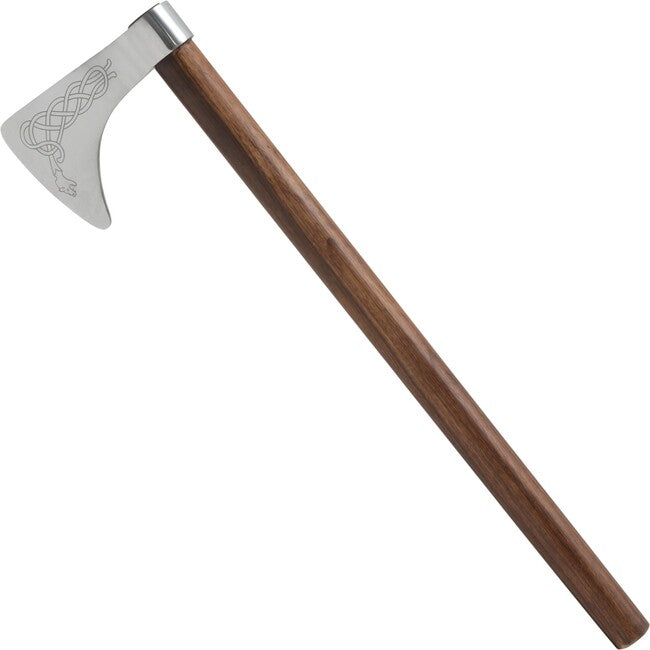 Viking Axe with Wooden Handle