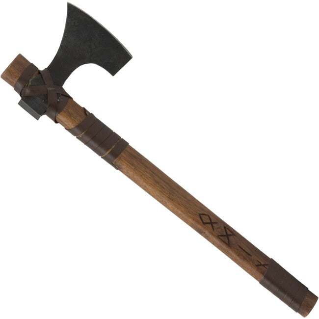 Axe with Carbon Steel Blade and Wooden Handle