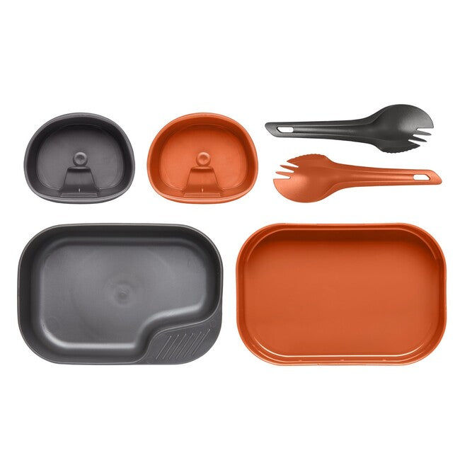 Wildo Camping Set DUO Light 6657, Orange / Dark Grey