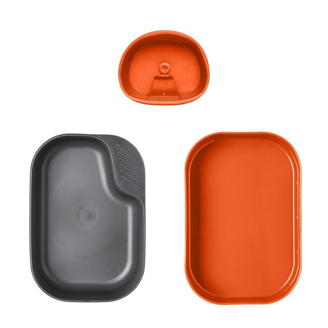 Wildo Camping Set Basic 30262, Orange/Dark Grey