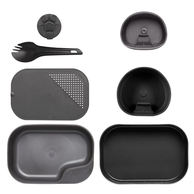 Wildo Camping Set 10261, Black / Dark Grey
