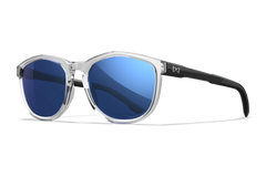 Wiley X BRAVO sunglasses Clear / CAPTIVATE™ Polarized Blue Mirror
