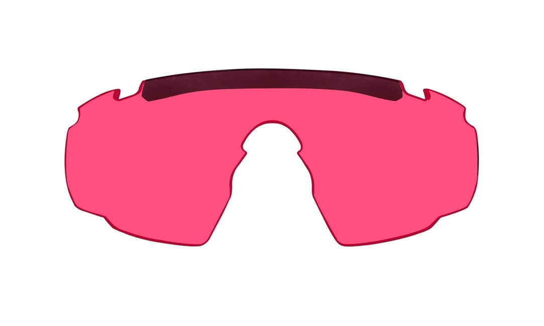 Wiley X Saber Advanced Replacement Lenses, Vermillion