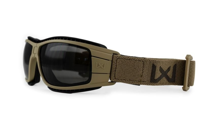 Wiley X Lynx Glasses, Matte Tan/Grey-Clear