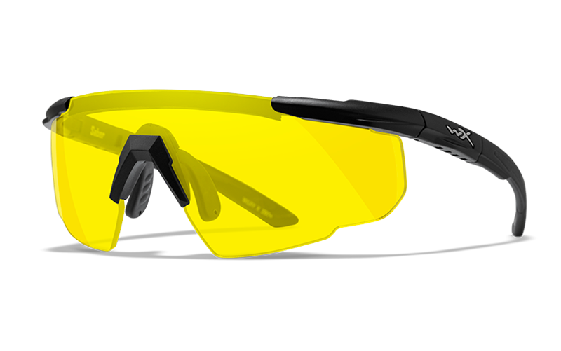 Wiley X Saber Advanced Protective Glasses, Yellow