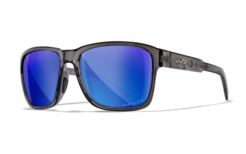 Wiley X Trek Sunglasses Polarized, Blue