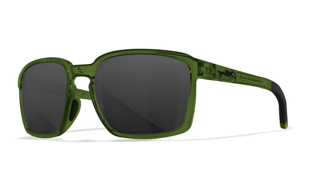 WileyX ALFA Sunglasses, Green Mirror