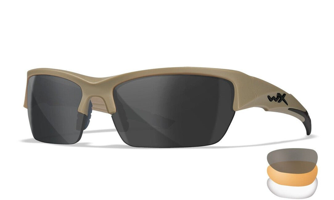 WileyX VALOR 2.5 Grey/Clear/Light Rust, Coyote